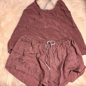 BNWT Victoria's Secret Purple Mauve Pajama Set - Size Small